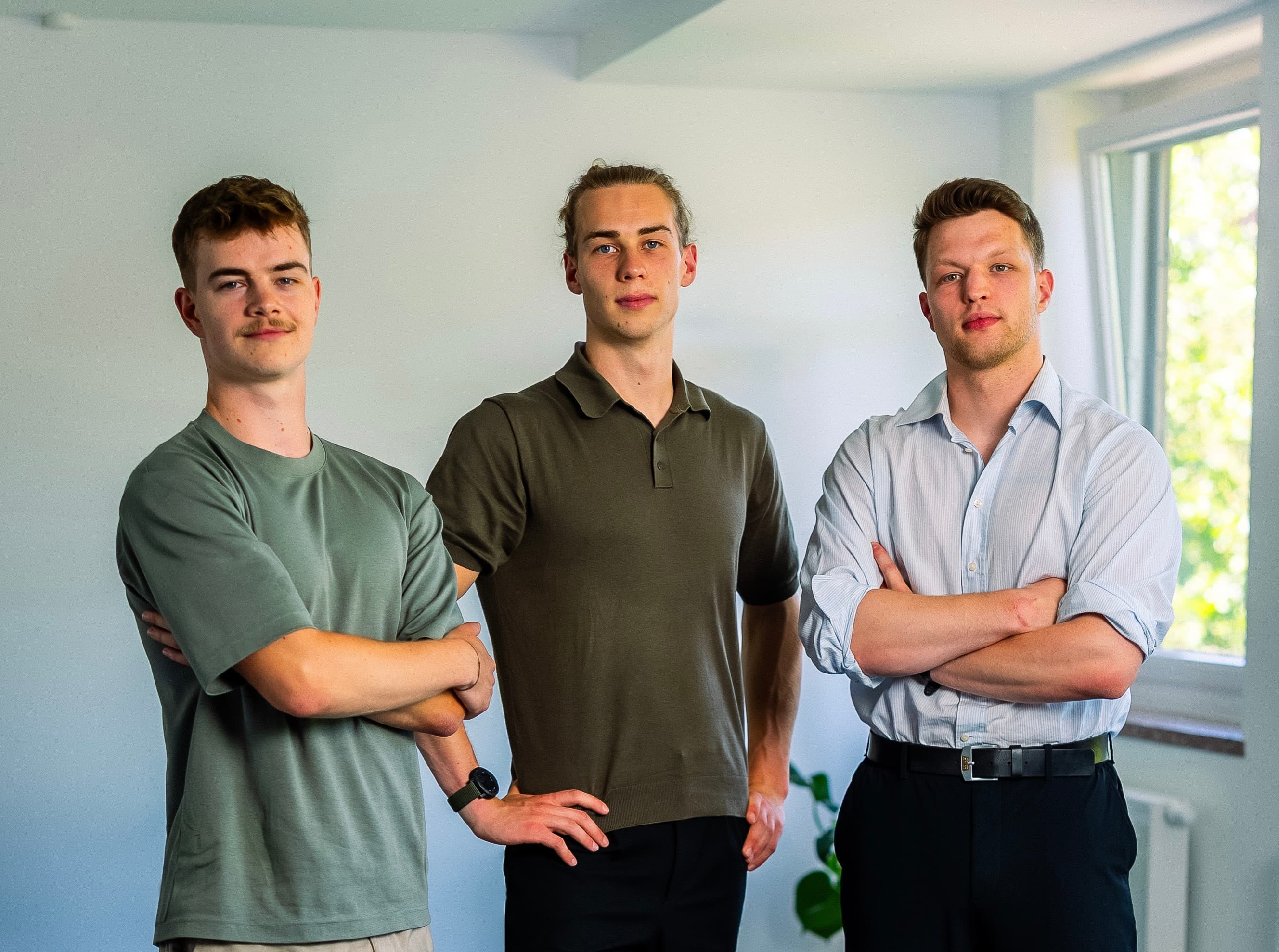 Paul Kramer, Karlson von Westerholt und Theo Thomsen - Gründer von Clevermation